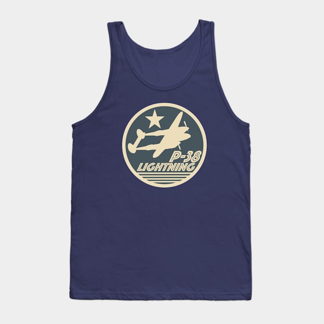 P-38 Lighting Tank Top by TCP